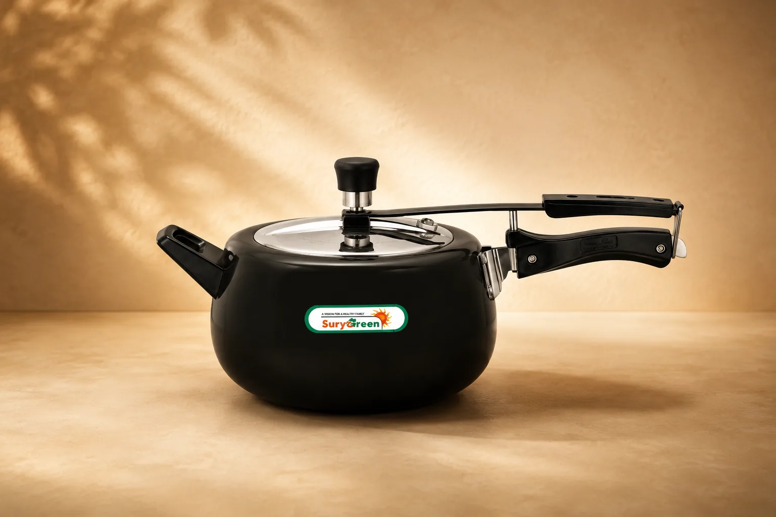 Pressure Cooker 5Ltr — Black
